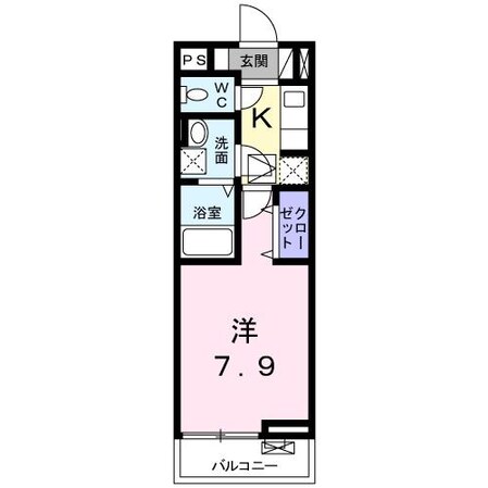 コンフォール　ライフの物件間取画像